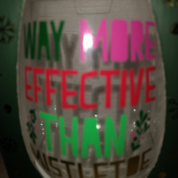 Francesca's oversized stemless Wine Glass 30 oz. - Picture 9 of 11